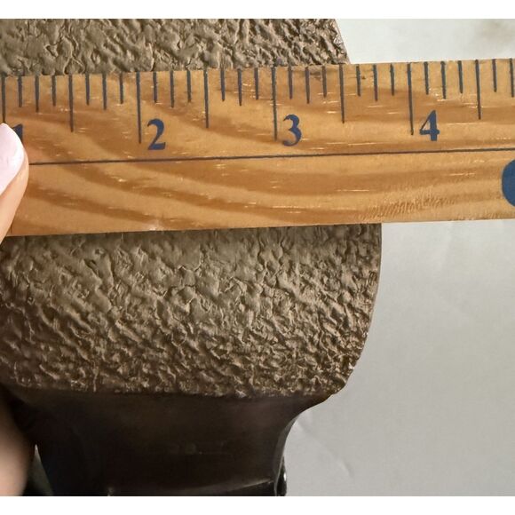 Vintage Nana Wester Studded Side Zipper 3" Block Heel Boots Sz 38 (7.5) - Picture 9 of 9